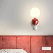 Applique murale LED blanche cylindrique pour couloir — vue 11