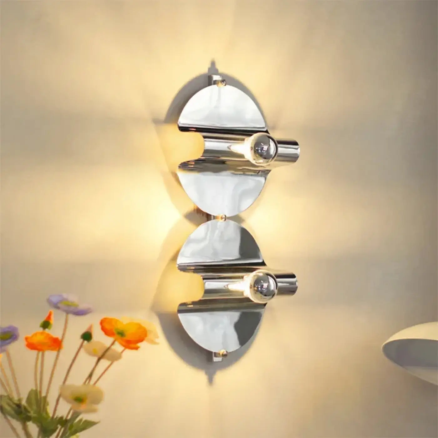 Applique murale LED blanche en aluminium deux tailles — vue 7