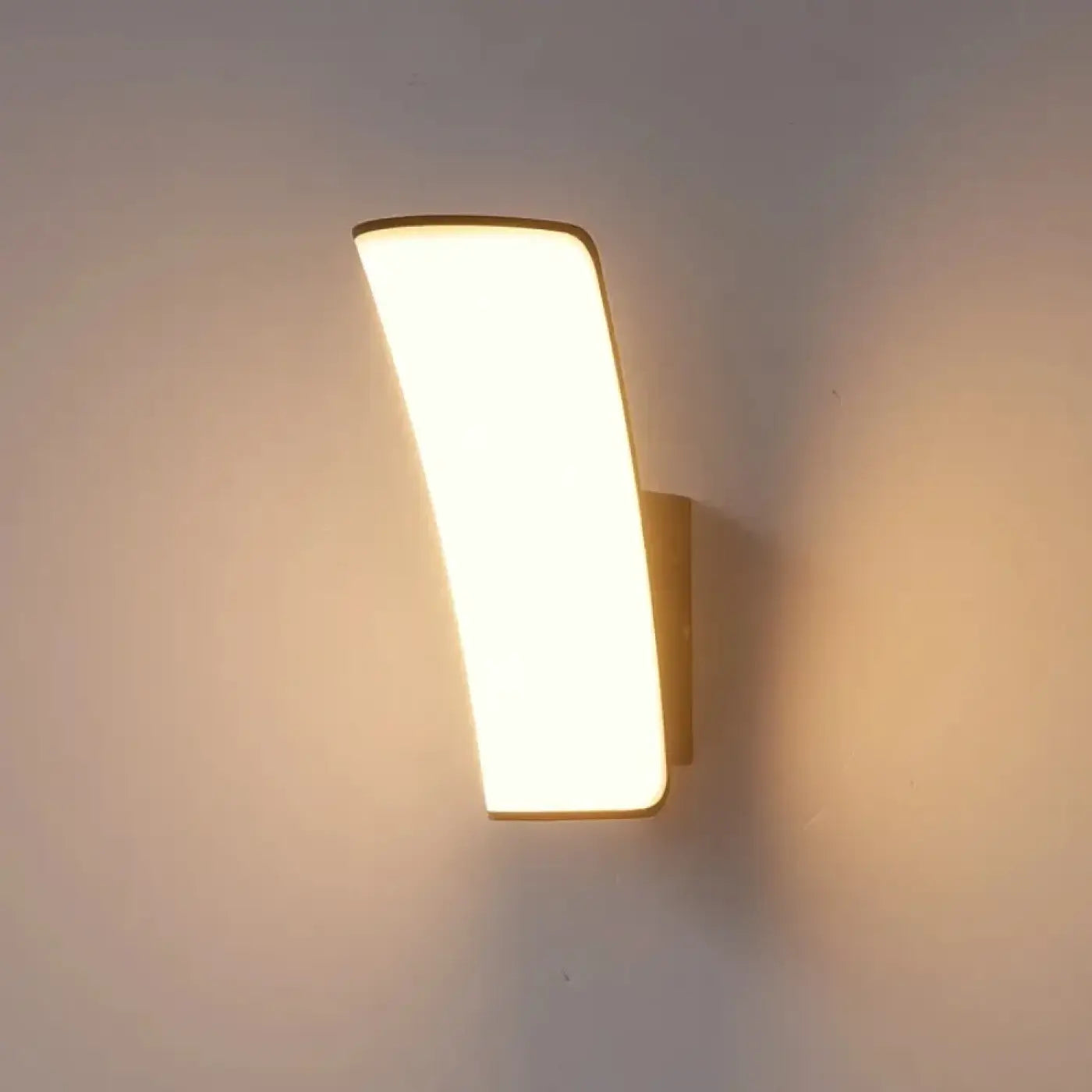 Applique murale LED blanche en aluminium intensité réglable — vue 1