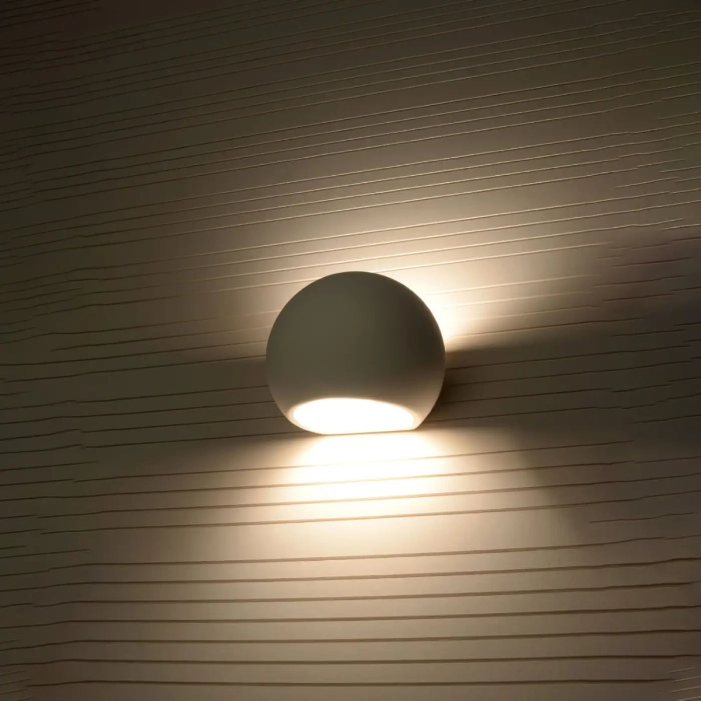 Applique murale LED blanche en céramique blanc froid 4000K — vue 1