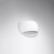 Applique murale LED blanche en céramique style scandinave — vue 2