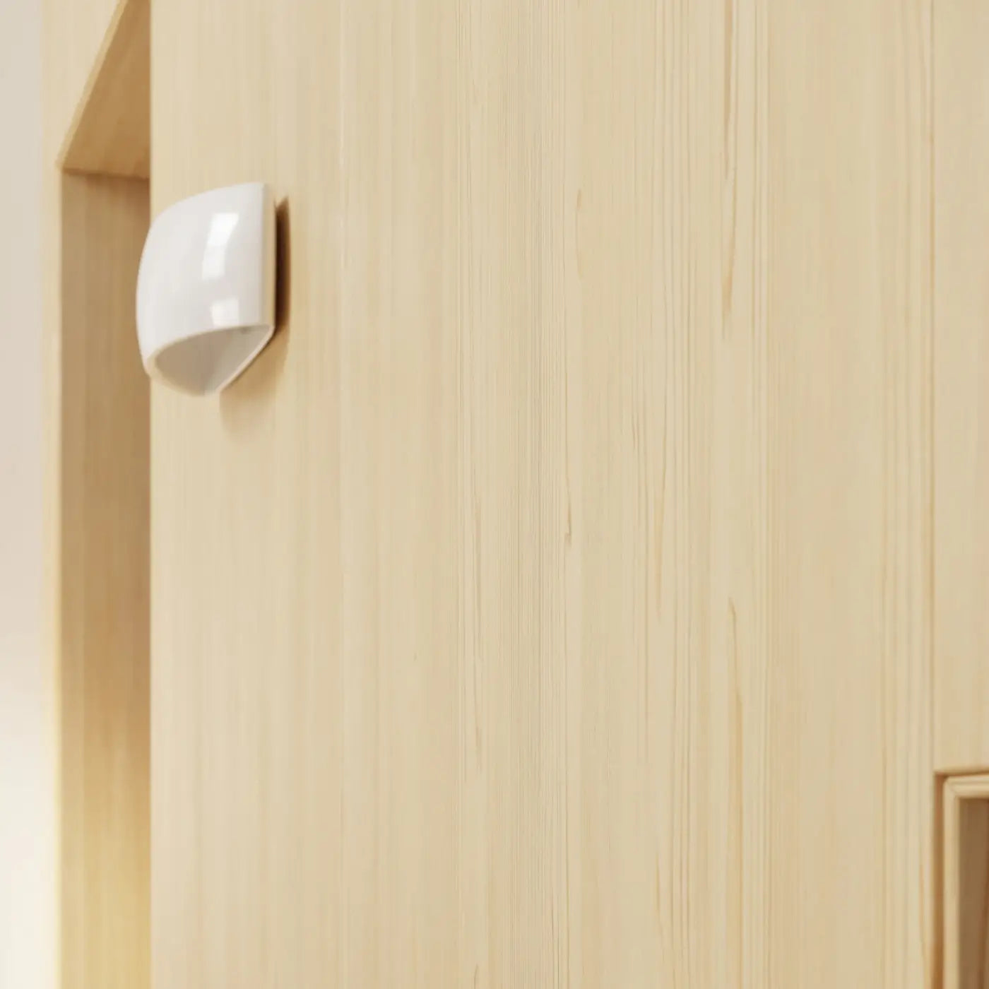 Applique murale LED blanche en céramique style scandinave — vue 6
