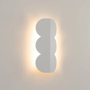 Applique murale LED blanche en résine forme biscuit — vue 7