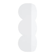 Applique murale LED blanche en résine forme biscuit — vue 8