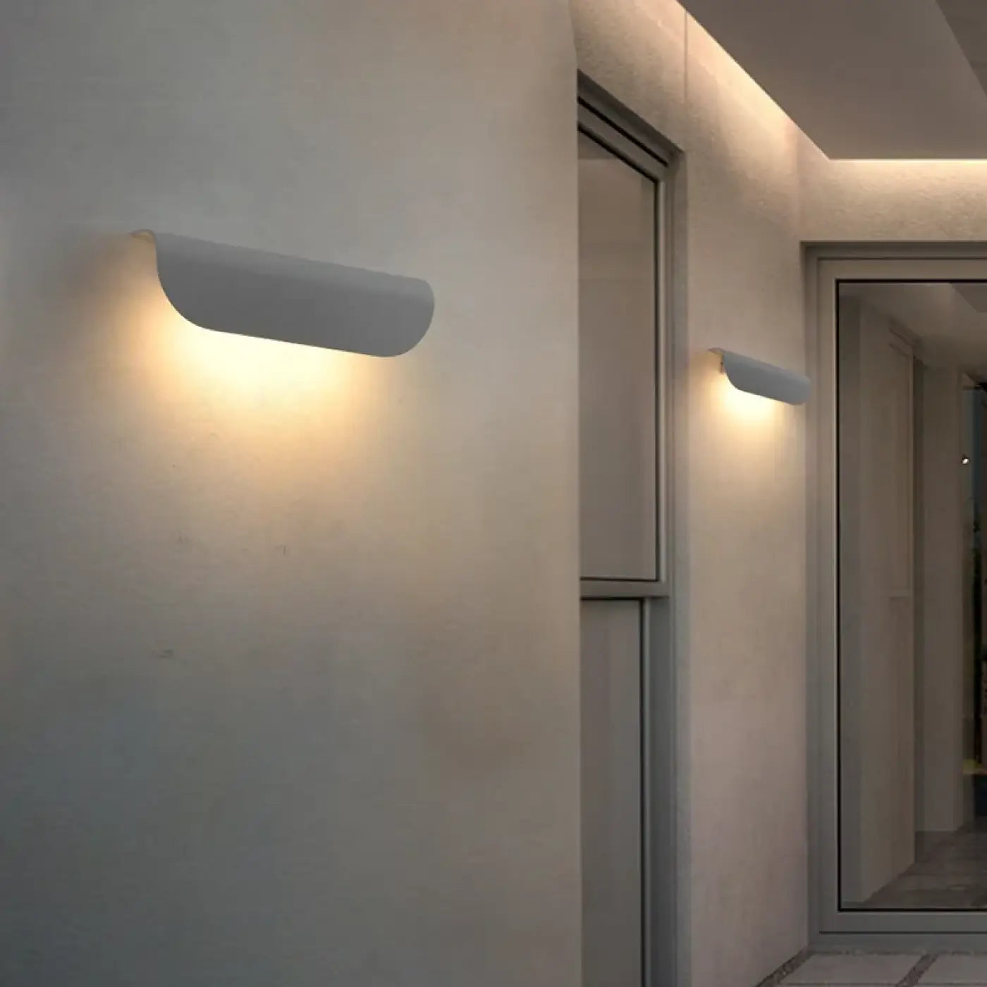 Applique murale LED blanche minimaliste à lumière réglable — vue 3