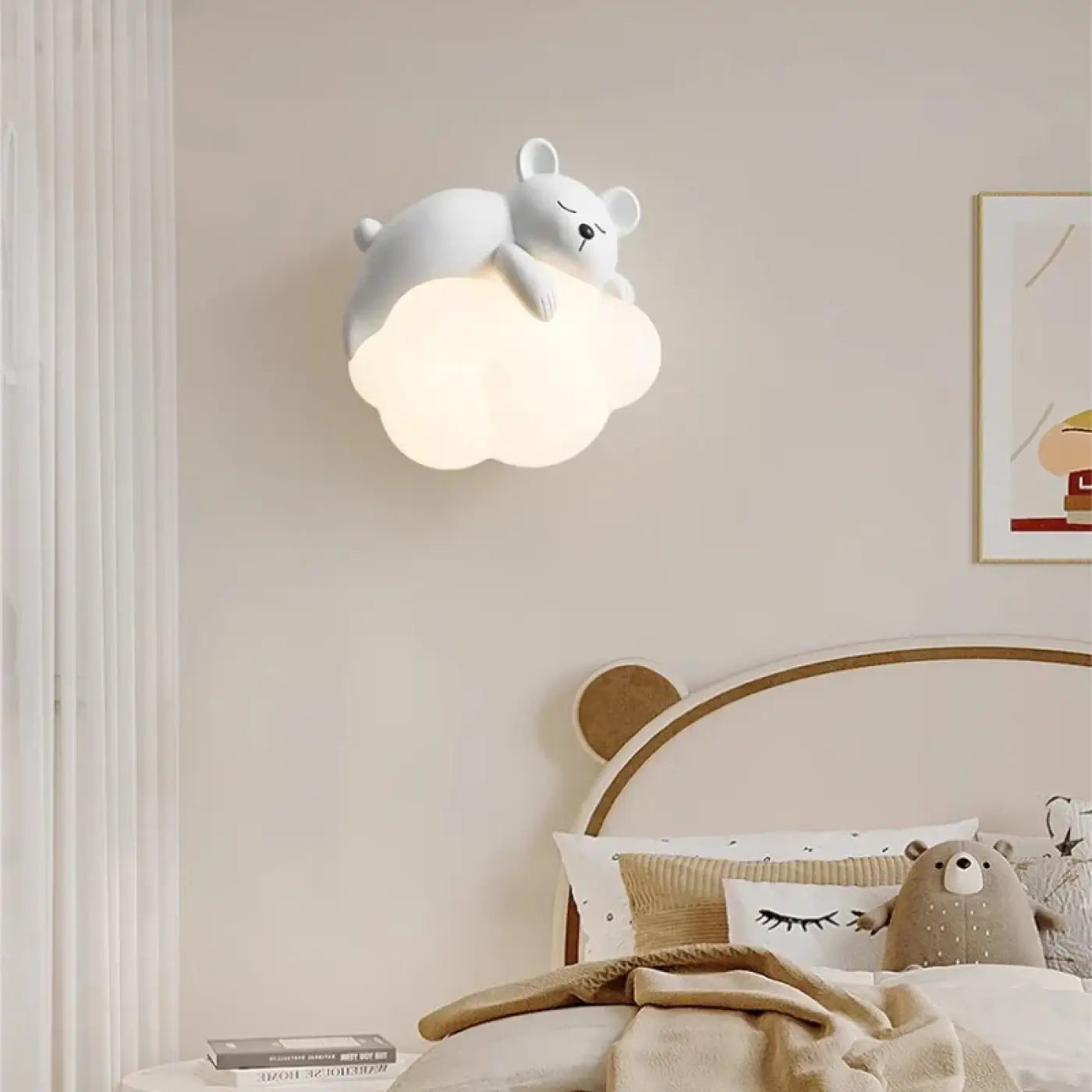Applique murale LED blanche pour chambre d’enfant G9 — vue 2