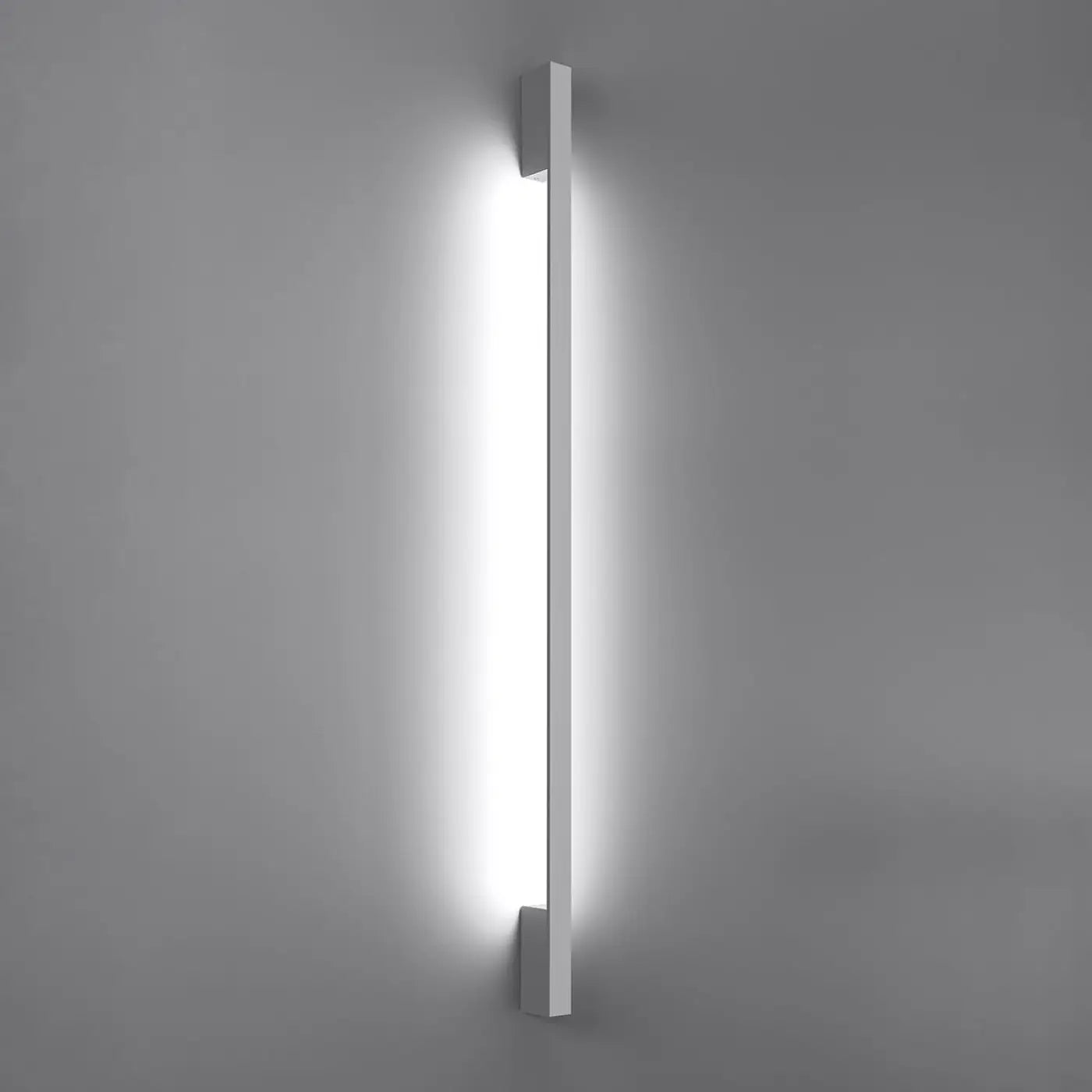 Applique murale LED blanche verticale en aluminium — vue 7