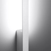 Applique murale LED blanche verticale en aluminium — vue 4