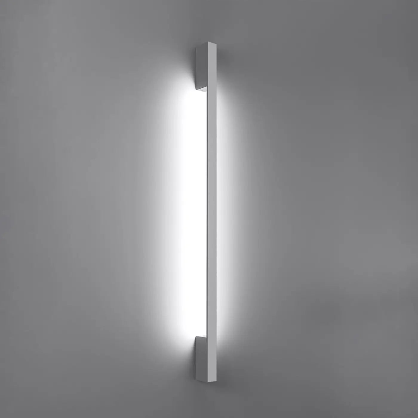 Applique murale LED blanche verticale en aluminium — vue 7