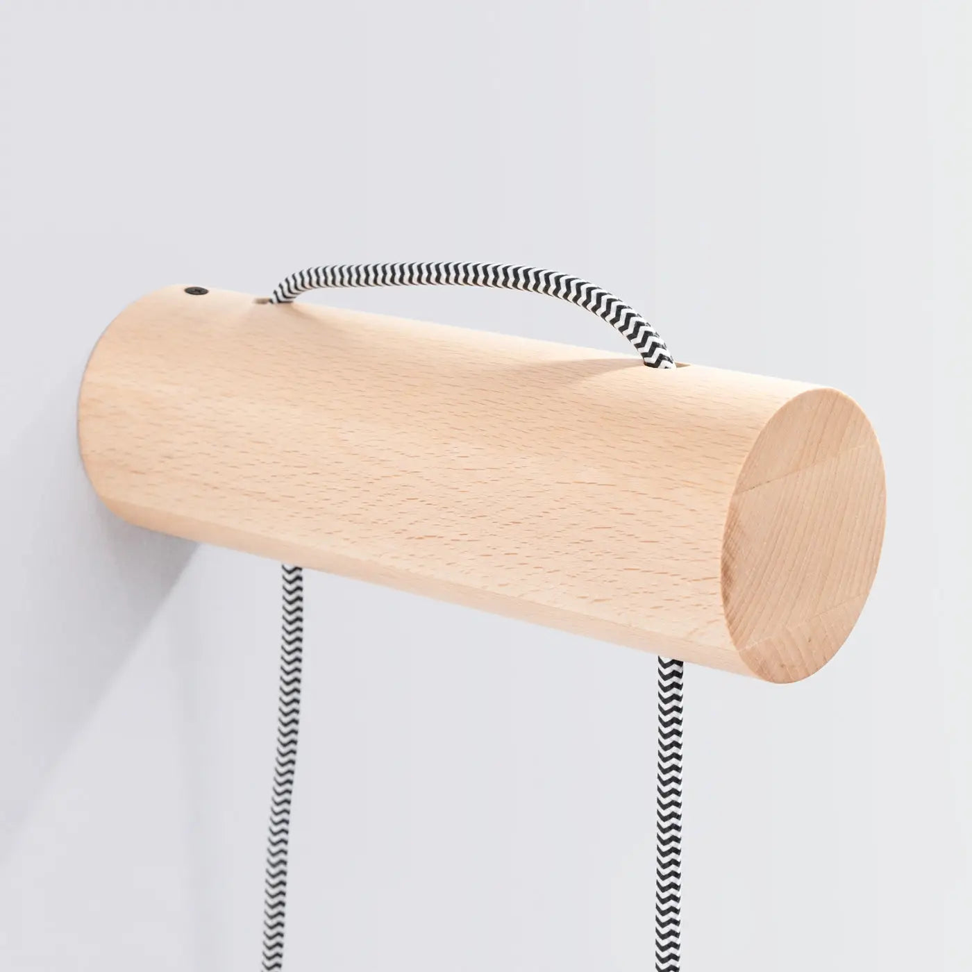 Applique murale LED bois et verre style scandinave — vue 8