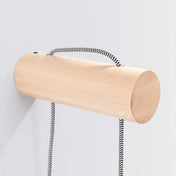 Applique murale LED bois et verre style scandinave — vue 8