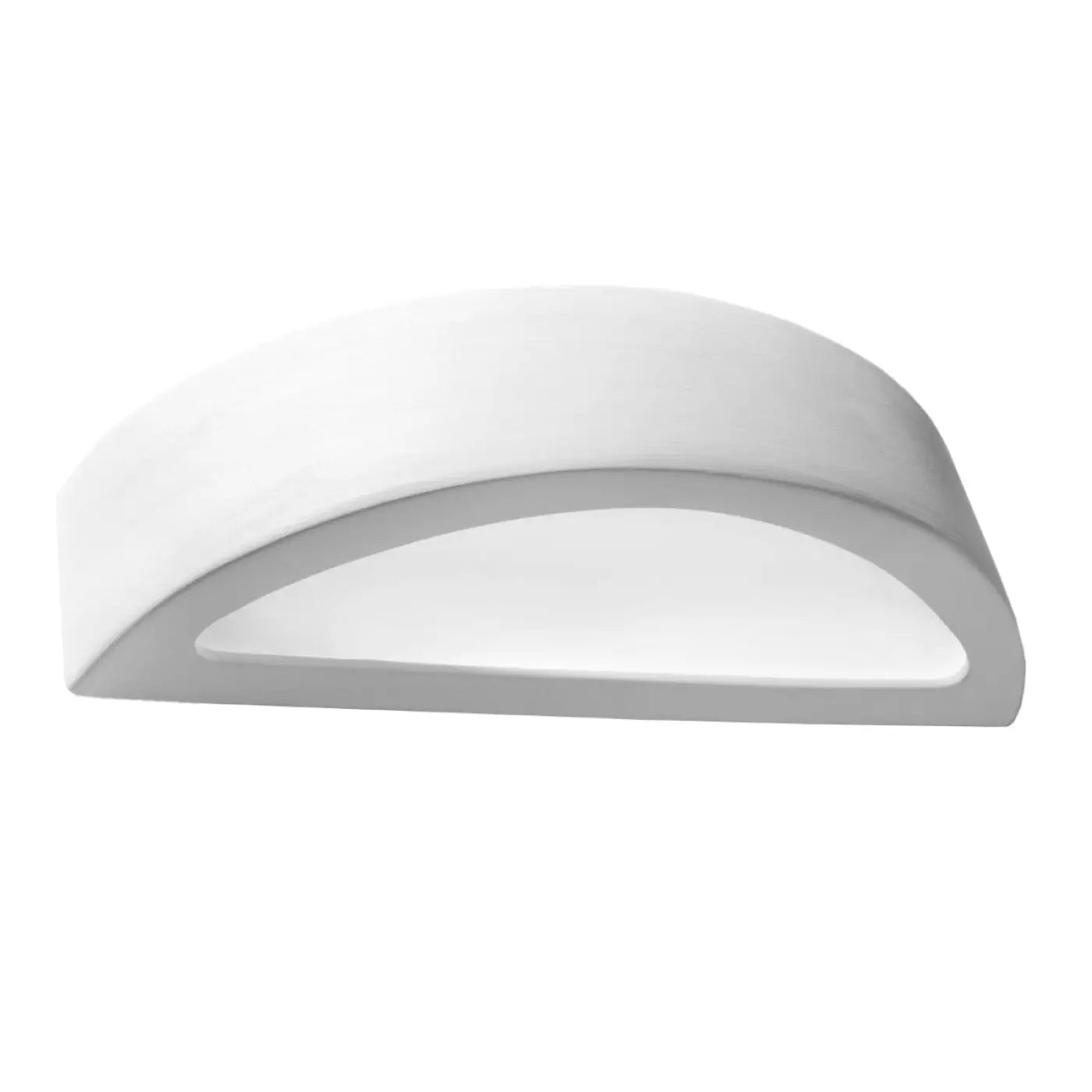 Applique murale LED céramique blanche courbée — vue 4