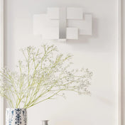 Applique murale LED chrome géométrique 2 lumières G9 — vue 6