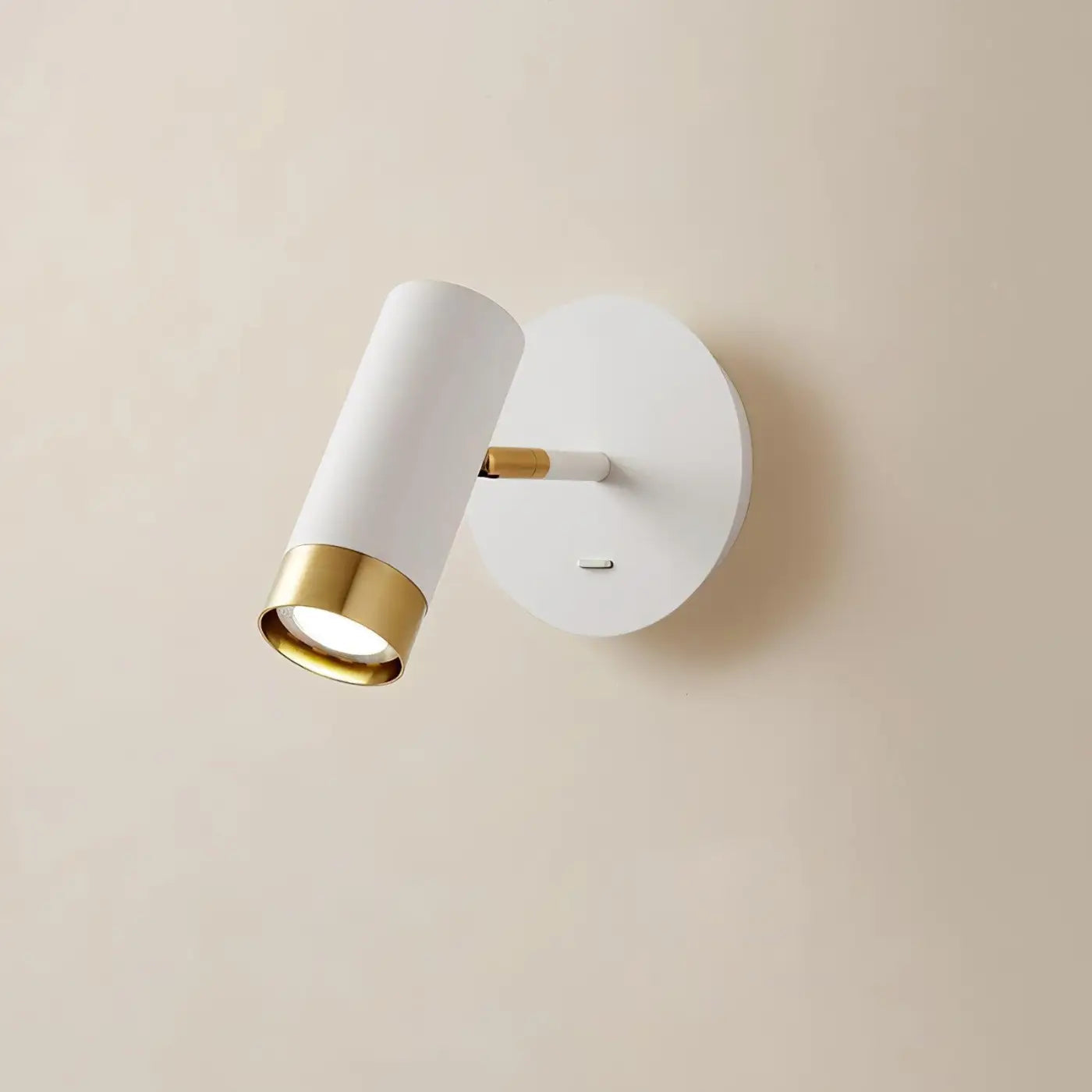 Applique murale LED compacte en aluminium noir ou blanc — vue 4