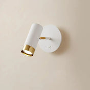 Applique murale LED compacte en aluminium noir ou blanc — vue 4