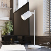 Applique murale LED cylindrique blanche minimaliste GU10 — vue 10