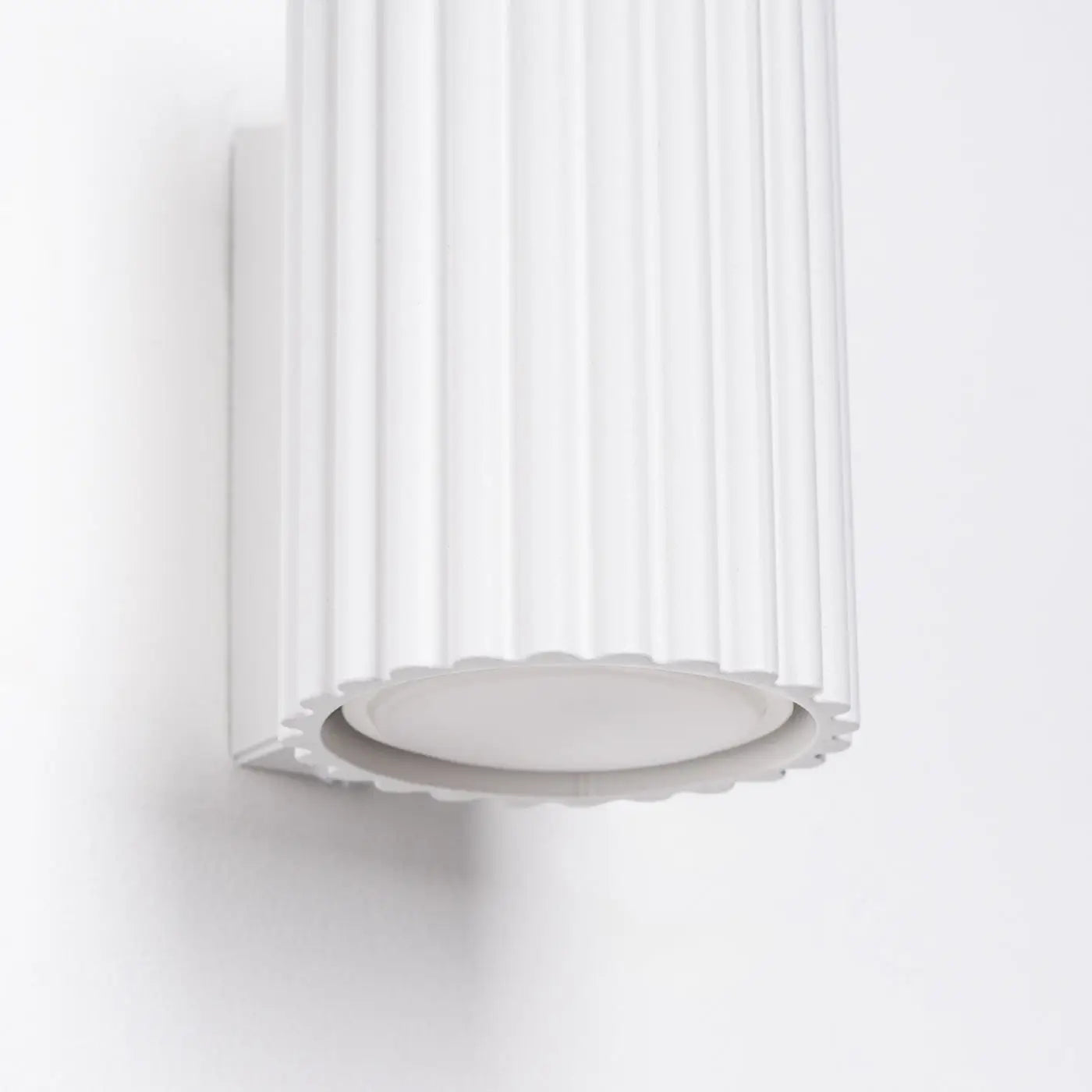 Applique murale LED cylindrique blanche minimaliste GU10 — vue 5