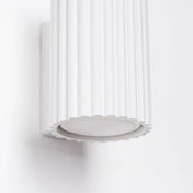 Applique murale LED cylindrique blanche minimaliste GU10 — vue 5