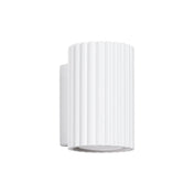 Applique murale LED cylindrique blanche minimaliste GU10 — vue 7