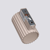 Applique murale LED cylindrique taupe blanc chaud 3000K — vue 3