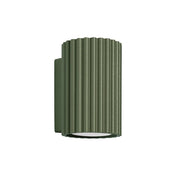 Applique murale LED cylindrique vert olive design scandinave — vue 6