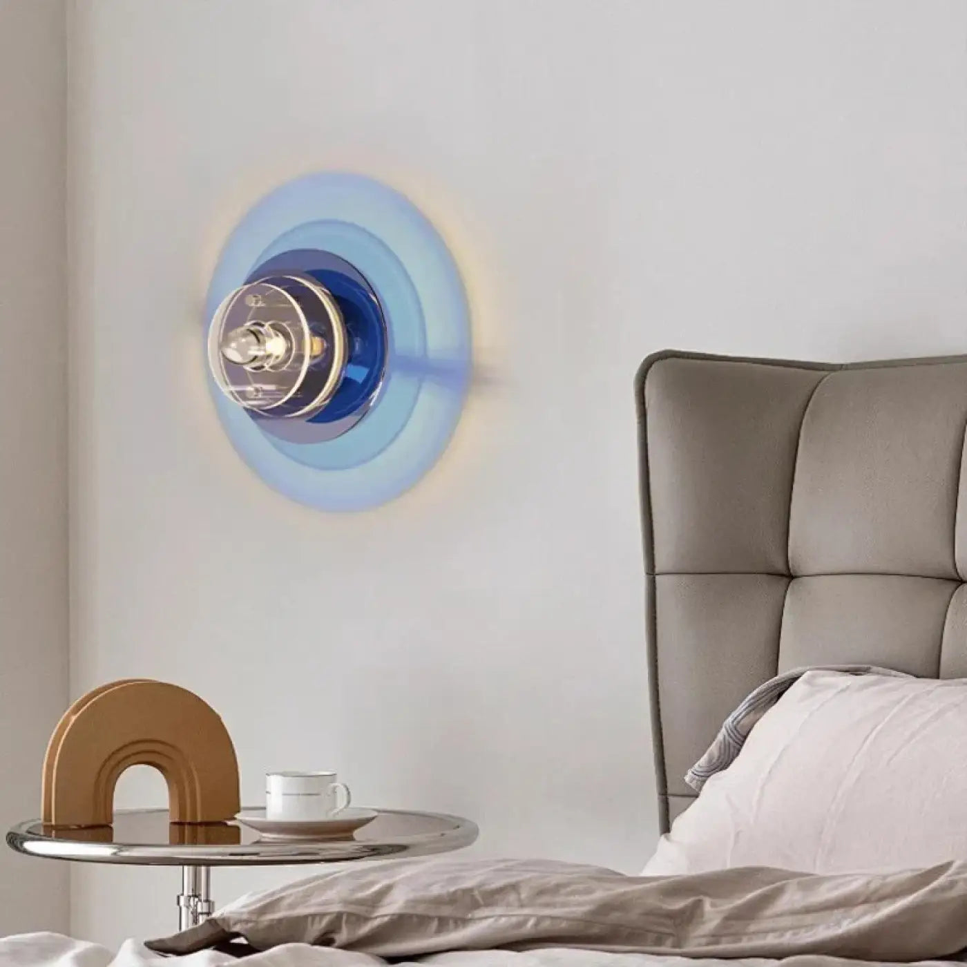 Applique murale LED design disques colorés Art Déco — vue 3