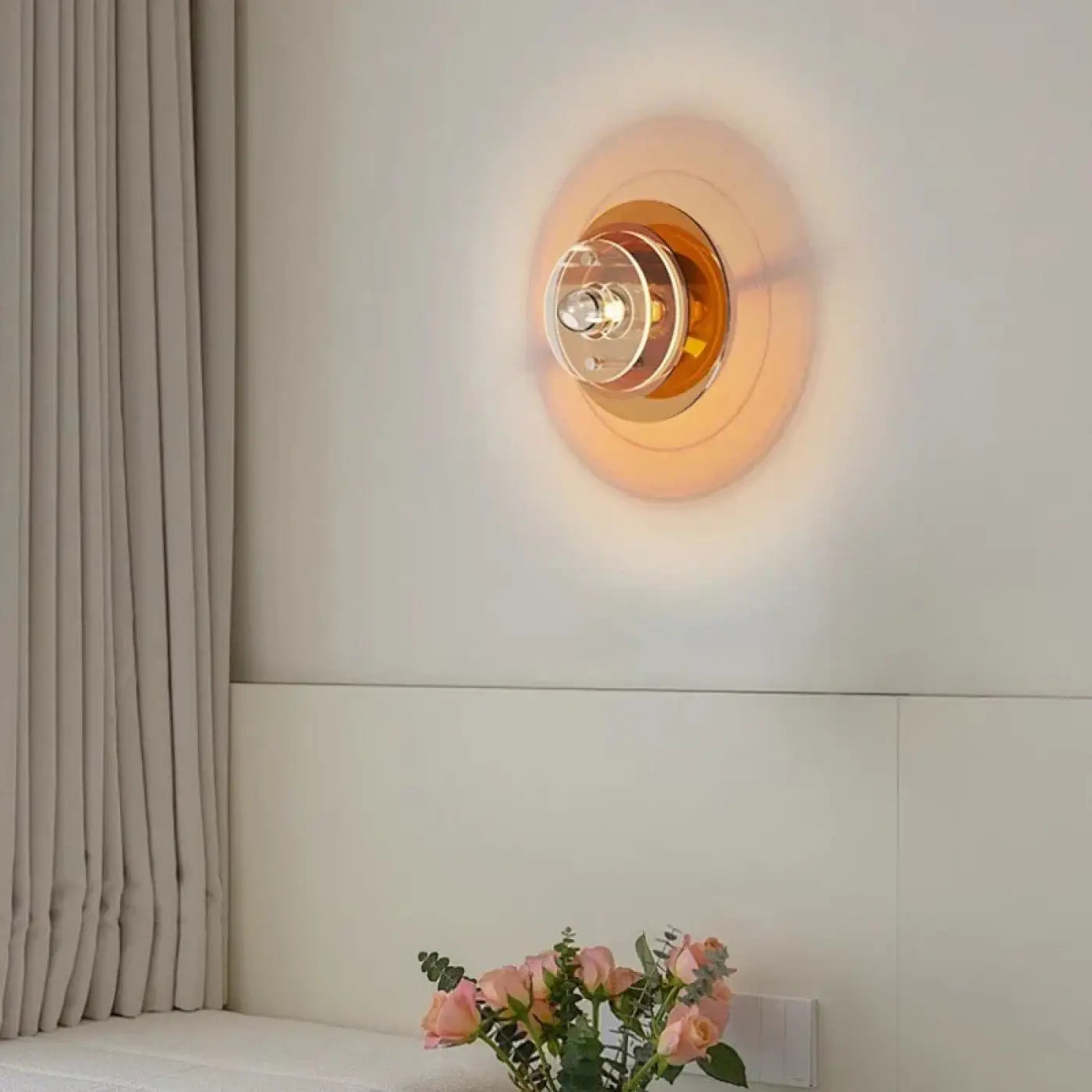 Applique murale LED design disques colorés Art Déco — vue 4