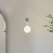Applique murale LED design en verre et aluminium réglable — vue 3