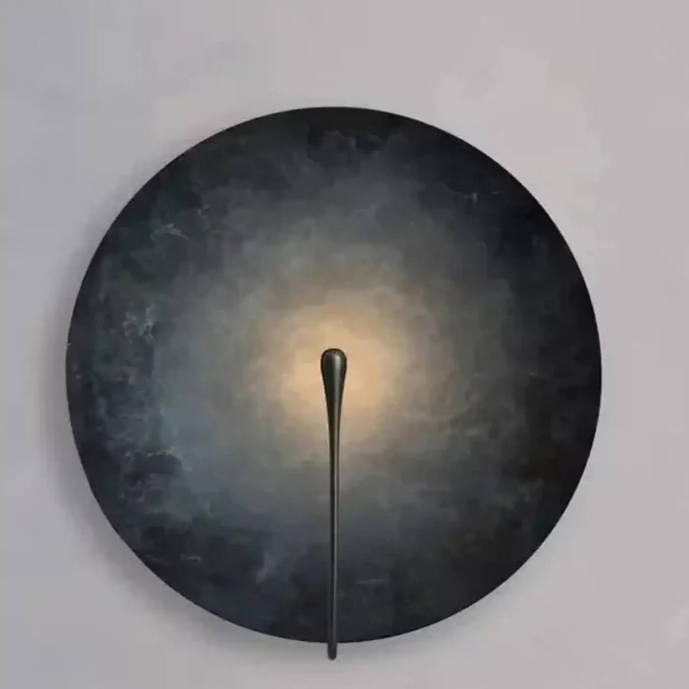 Applique murale LED disque en métal noir 30 ou — vue 10