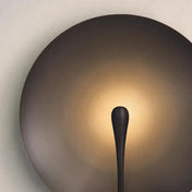 Applique murale LED disque en métal noir 30 ou — vue 4