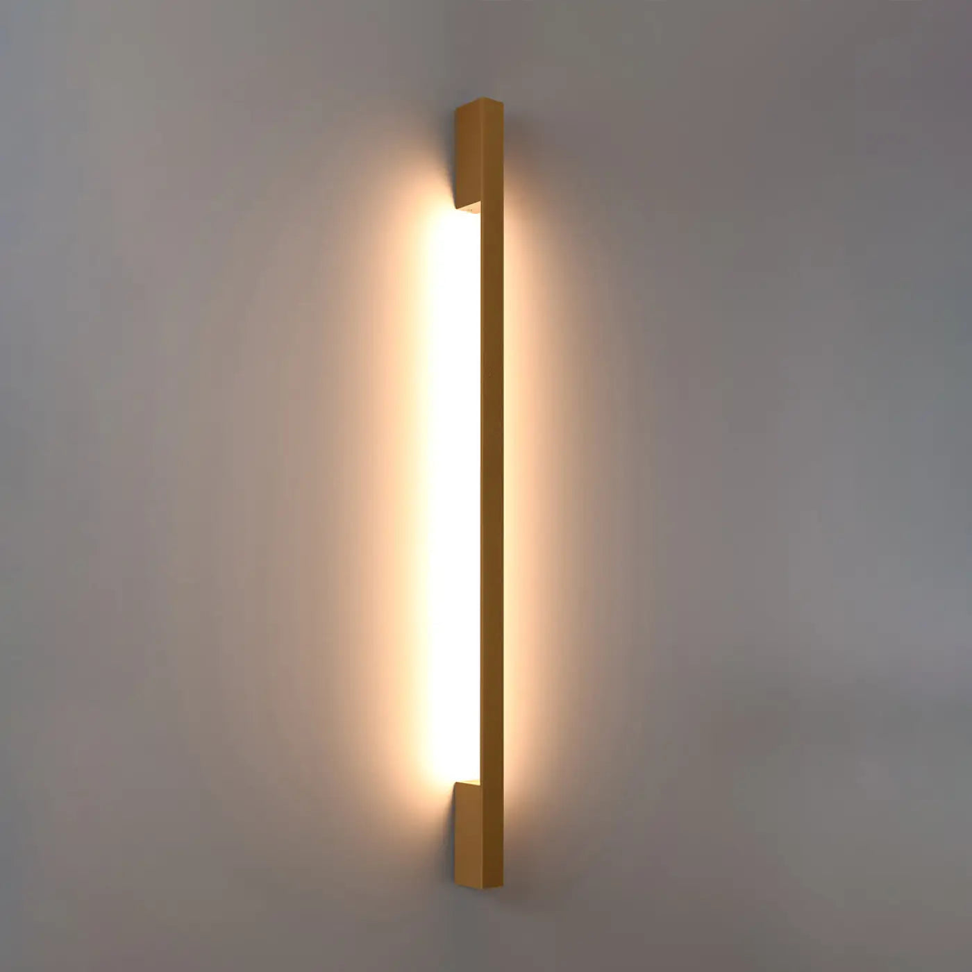 Applique murale LED dorée 3000K en aluminium — vue 6