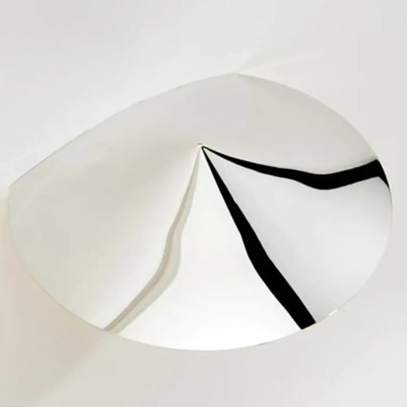 Applique murale LED dorée en aluminium et acrylique — vue 3