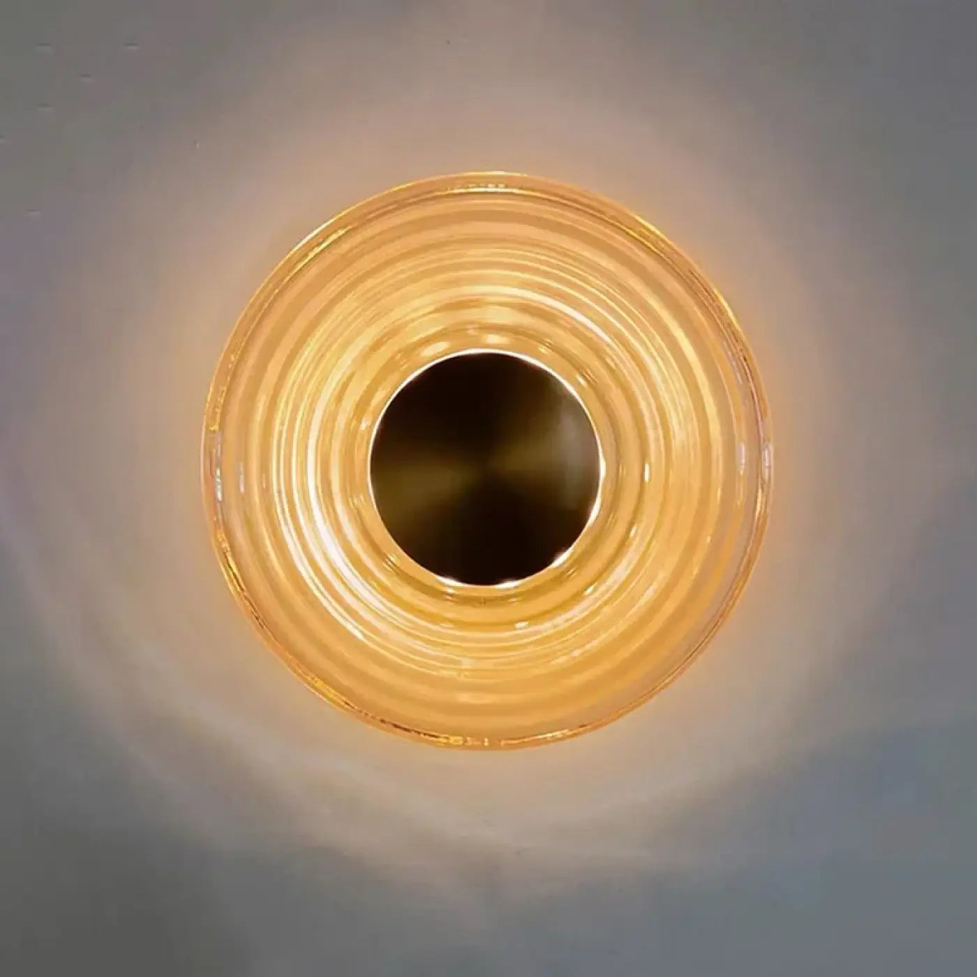 Applique murale LED dorée en verre intensité réglable — vue 14