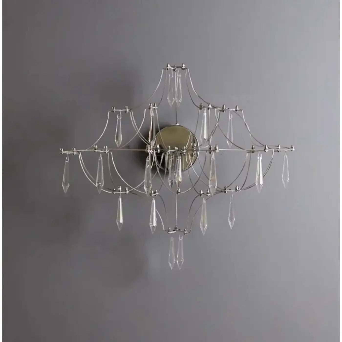 Applique murale LED dorée et argentée en métal dimmable — vue 4