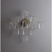 Applique murale LED dorée et argentée en métal dimmable — vue 4