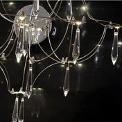Applique murale LED dorée et argentée en métal dimmable — vue 5