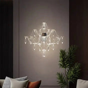 Applique murale LED dorée et argentée en métal dimmable — vue 7