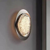Applique murale LED dorée et noire en métal et résine — vue 14