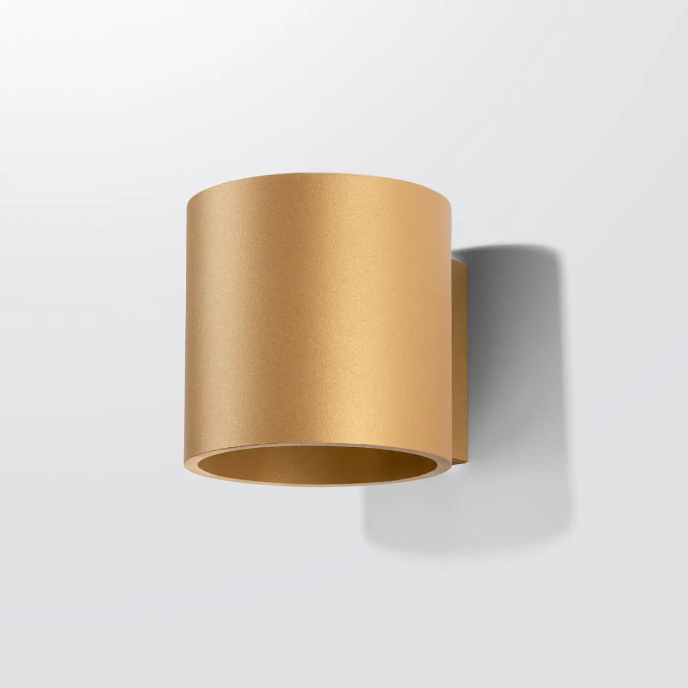 Applique murale LED dorée G9 en aluminium blanc froid 4000K — vue 2