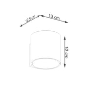 Applique murale LED dorée G9 en aluminium blanc froid 4000K — vue 8