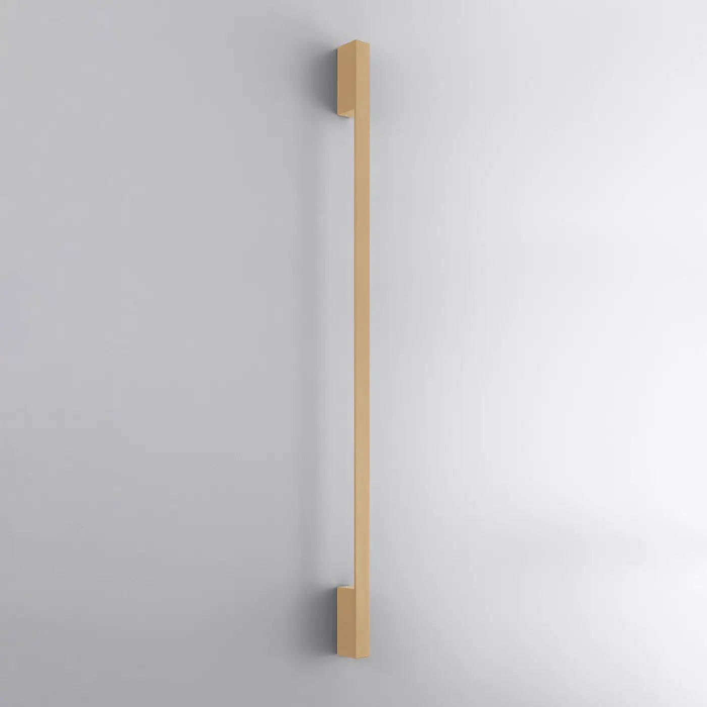 Applique murale LED dorée verticale en aluminium — vue 6