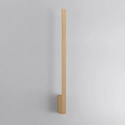 Applique murale LED dorée verticale minimaliste — vue 4