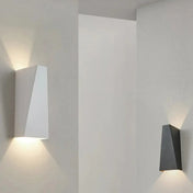 Applique murale LED double aluminium noir et doré moderne — vue 3