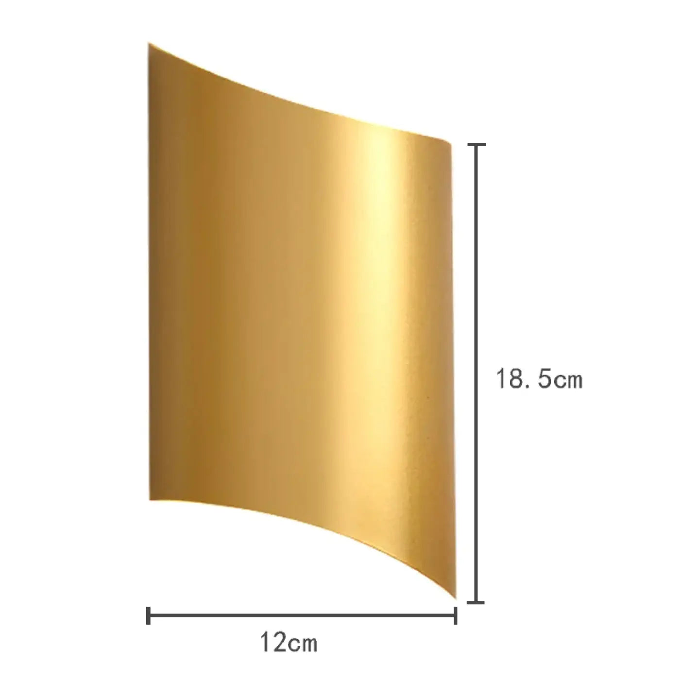 Applique murale LED double faisceau dorée blanche ou noire — vue 4