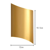Applique murale LED double faisceau dorée blanche ou noire — vue 4