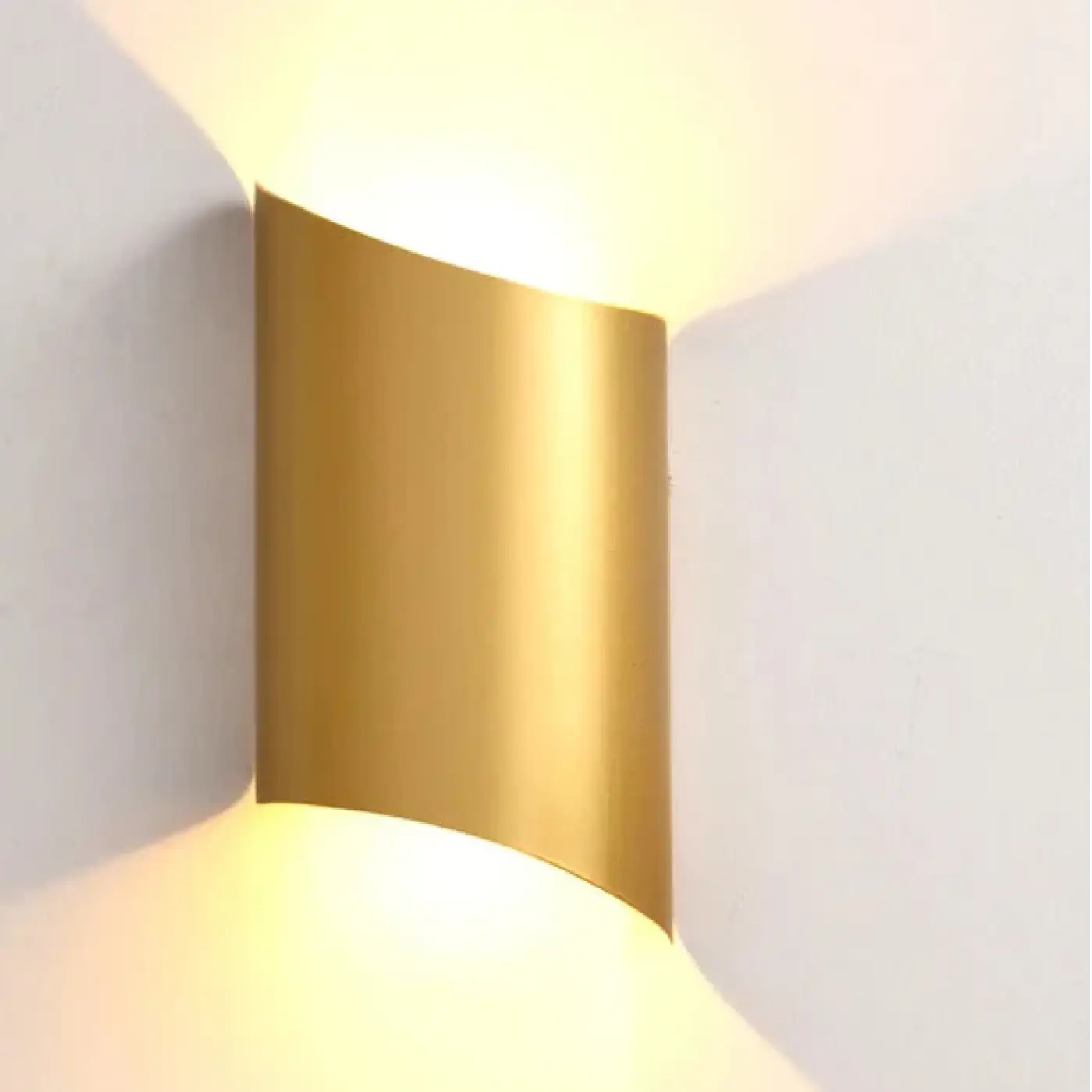 Applique murale LED double faisceau dorée blanche ou noire — vue 7