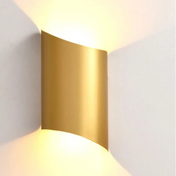 Applique murale LED double faisceau dorée blanche ou noire — vue 7