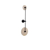 Applique murale LED double lumière dorée et noire — vue 5