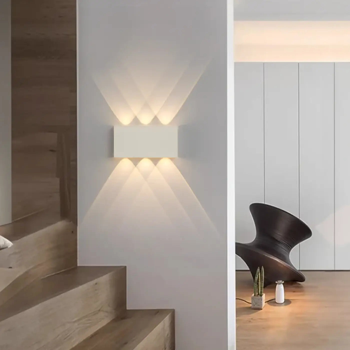 Applique murale LED en acrylique à 6 lumières IP65 — vue 4