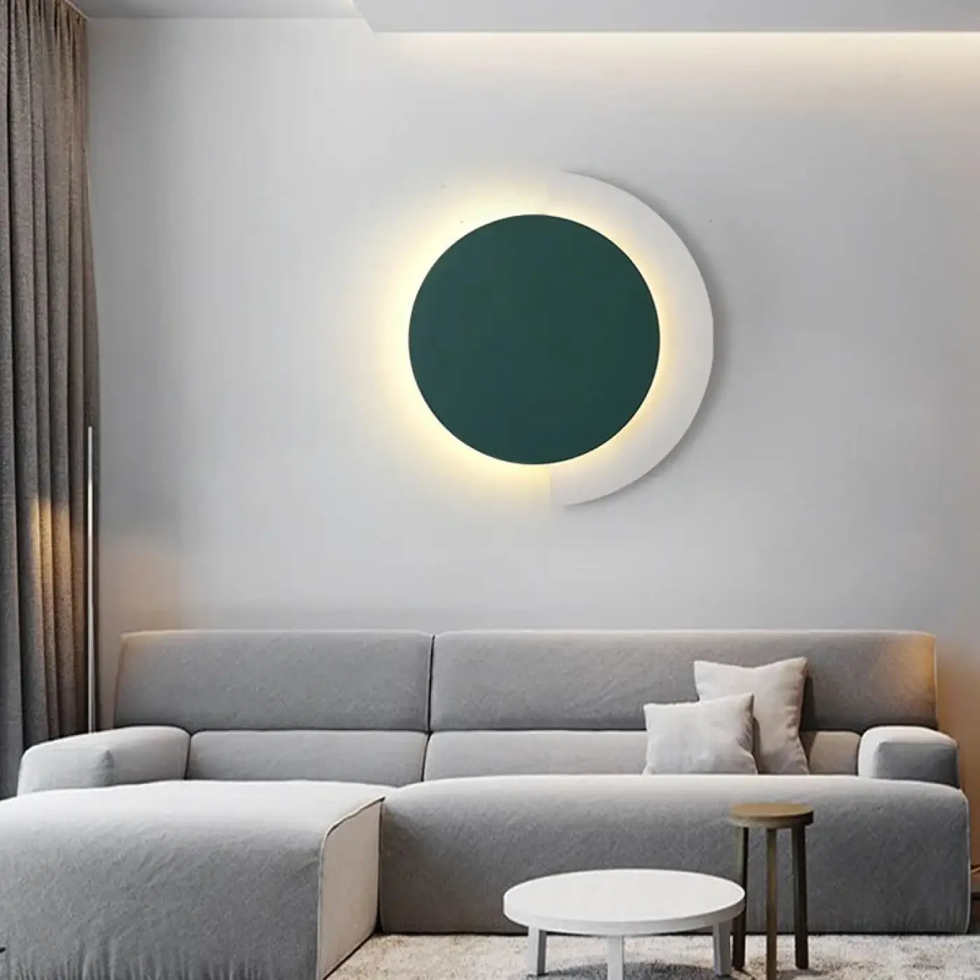 Applique murale LED en acrylique orange, vert ou noir — vue 4